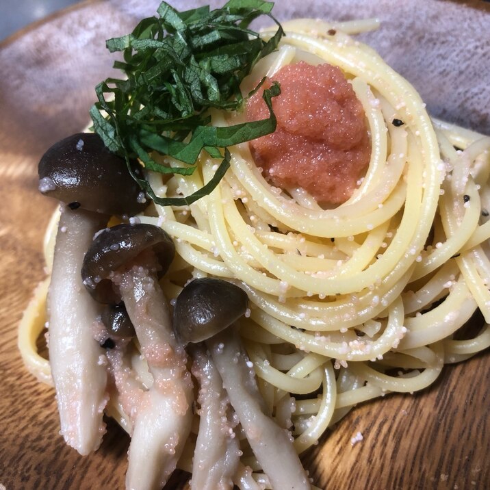 明太パスタ♬